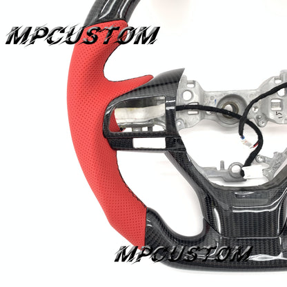 Mpcustom for Lexus GS350 2016-2018 carbon fiber steering wheel round top