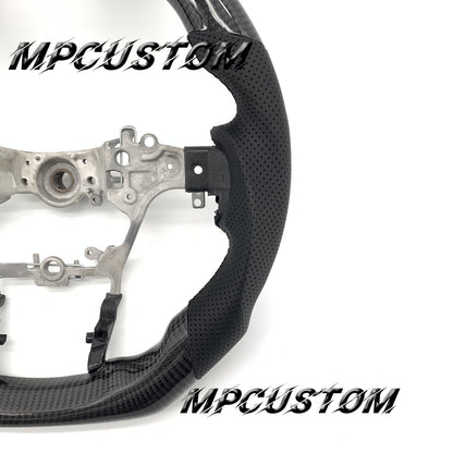 Mpcustom for Toyota Hilux 2015+ carbon fiber steering wheel round top