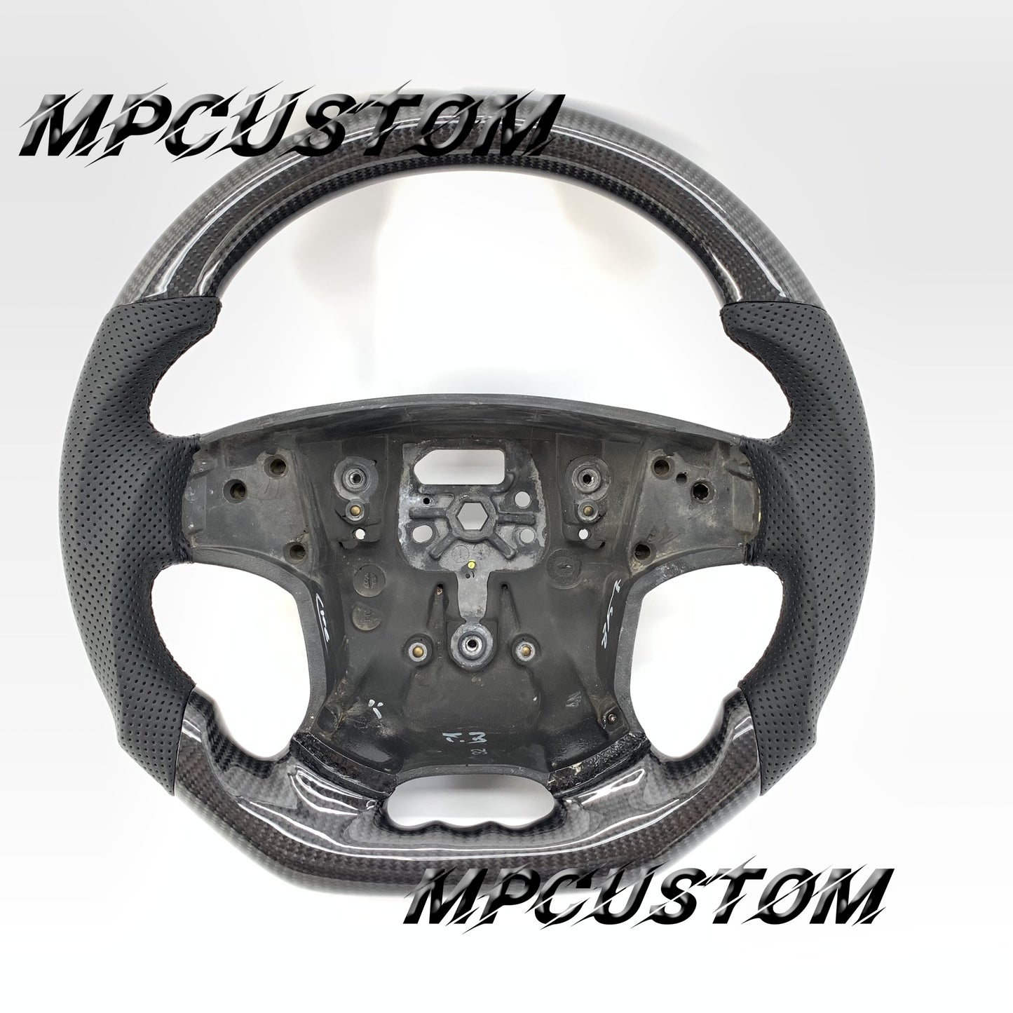 Mpcustom for Volvo S80 2007-2008 carbon fiber steering wheel gloss