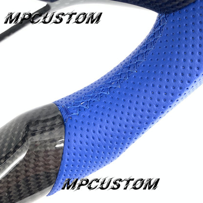 Mpcustom for  Hyundai Genesis Coupe 2013+ carbon fiber steering wheel round top