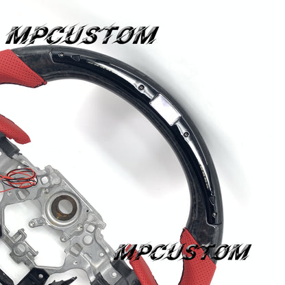 Mpcustom for Lexus NX350 2022 carbon fiber steering wheel gloss and led