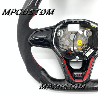 Mpcustom for Volkswagen MK8 carbon fiber steering wheel