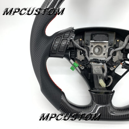Mpcustom for Honda 7th gen Accord coupe 2003-2007 carbon fiber steering wheel round top