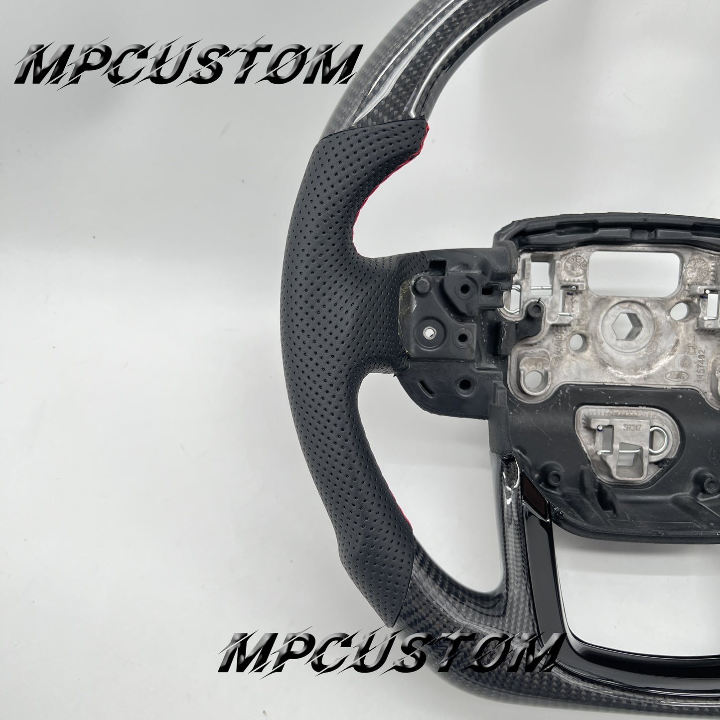 Mpcustom for Land Rover Range Rover carbon fiber steering wheel gloss and flat bottom
