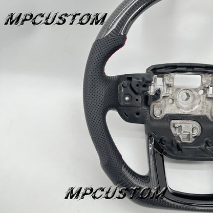 Mpcustom for Land Rover Range Rover carbon fiber steering wheel gloss and flat bottom