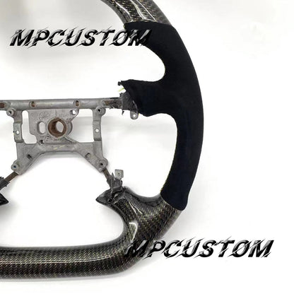 Mpcustom for Ford Mstang 1999-2004 carbon fiber steering wheel flat top
