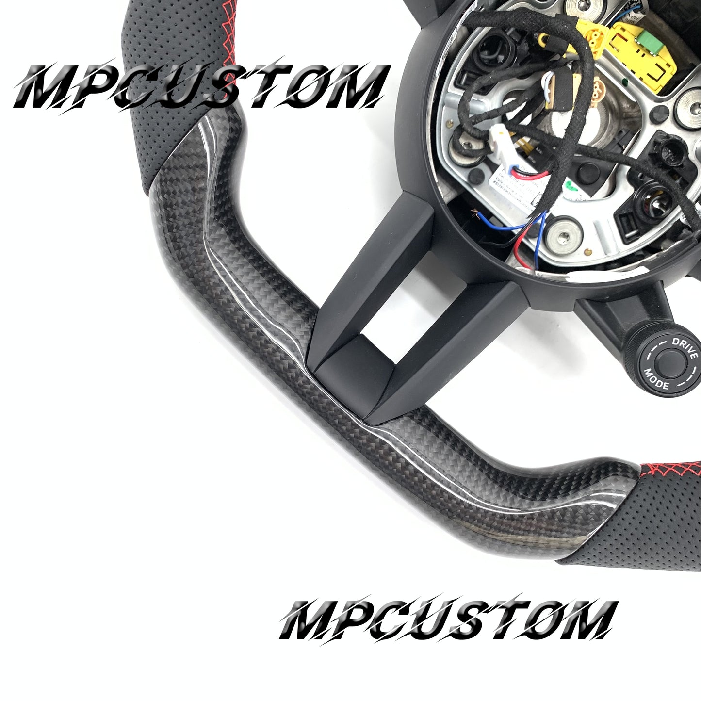 Mpcustom for Porsche 911 2020 carbon fiber steering wheel round top