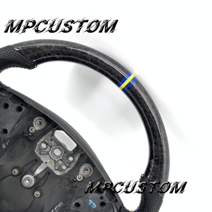 Mpcustom for Volvo S80 2007-2008 carbon fiber steering wheel