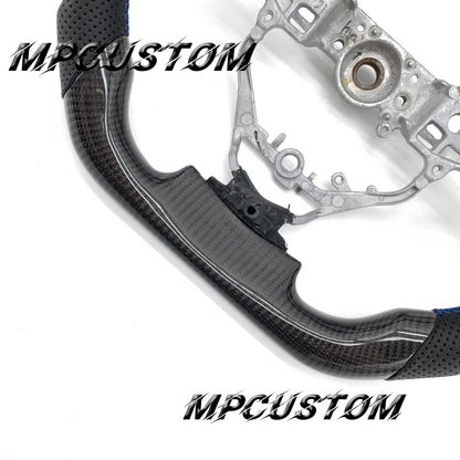 Mpcustom for Toyota Sienta 2017 carbon fiber steering wheel flat top