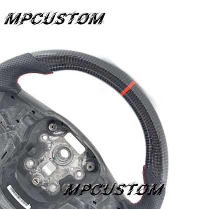 Mpcustom for Holden carbon fiber steering wheel flat bottom