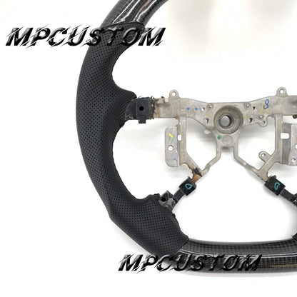 Mpcustom for Toyota Highlander 2007-2011 carbon fiber steering wheel round top
