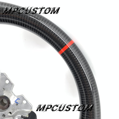 Mpcustom for Infiniti Q60 2016-2018 carbon fiber steering wheel round top