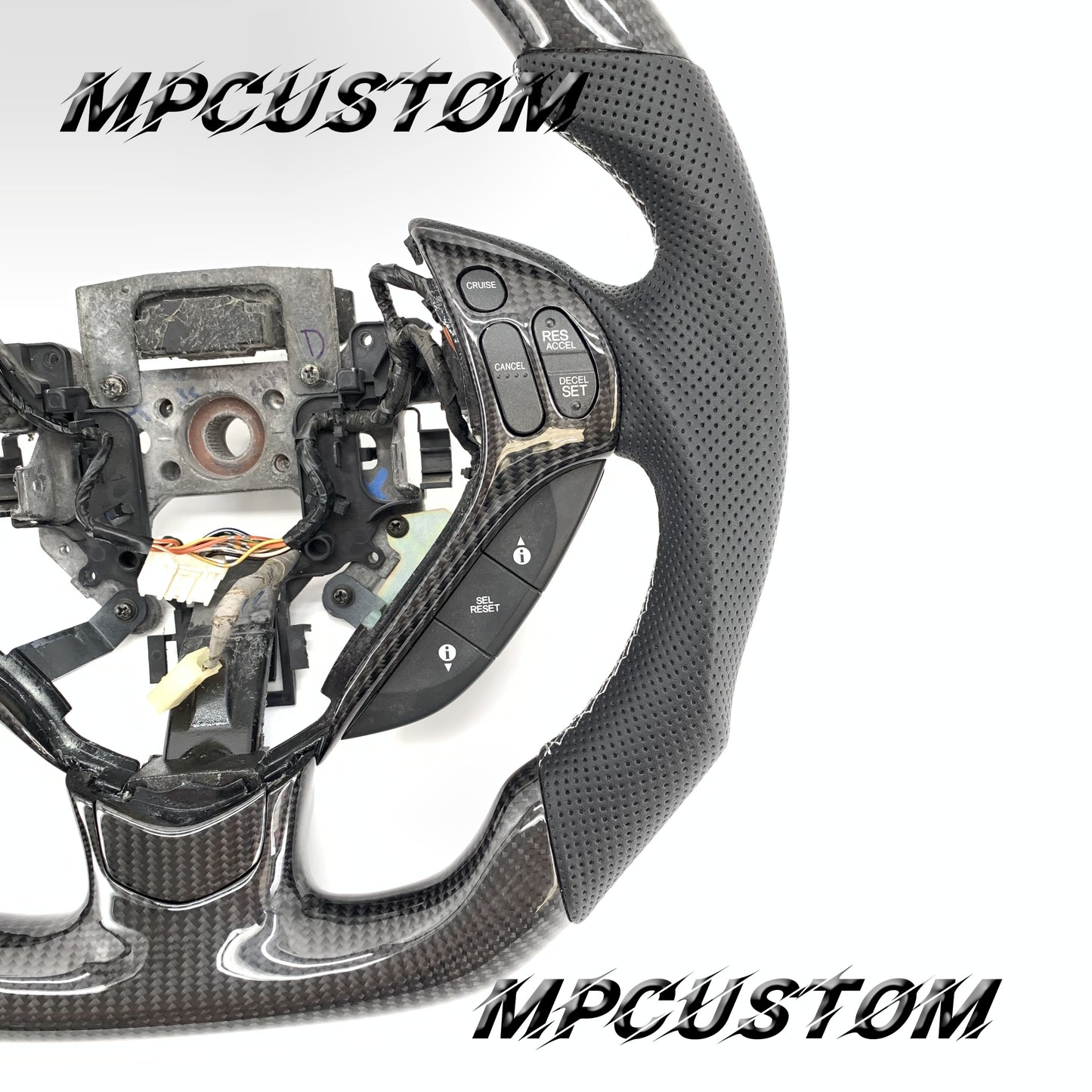 Mpcustom for Acura TL 2007-2008 carbon fiber steering wheel