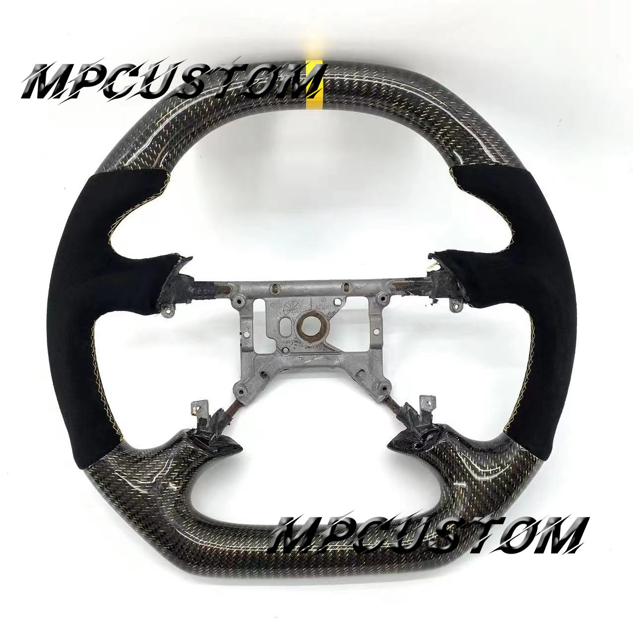 Mpcustom for Ford Mstang 1999-2004 carbon fiber steering wheel gloss