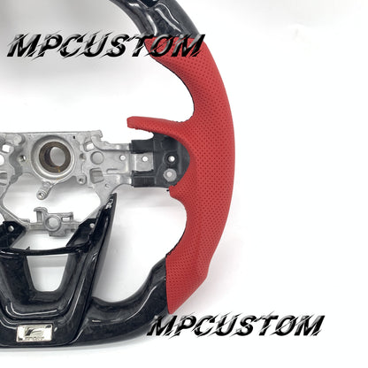 Mpcustom for Lexus NX350 2022 carbon fiber steering wheel gloss and led