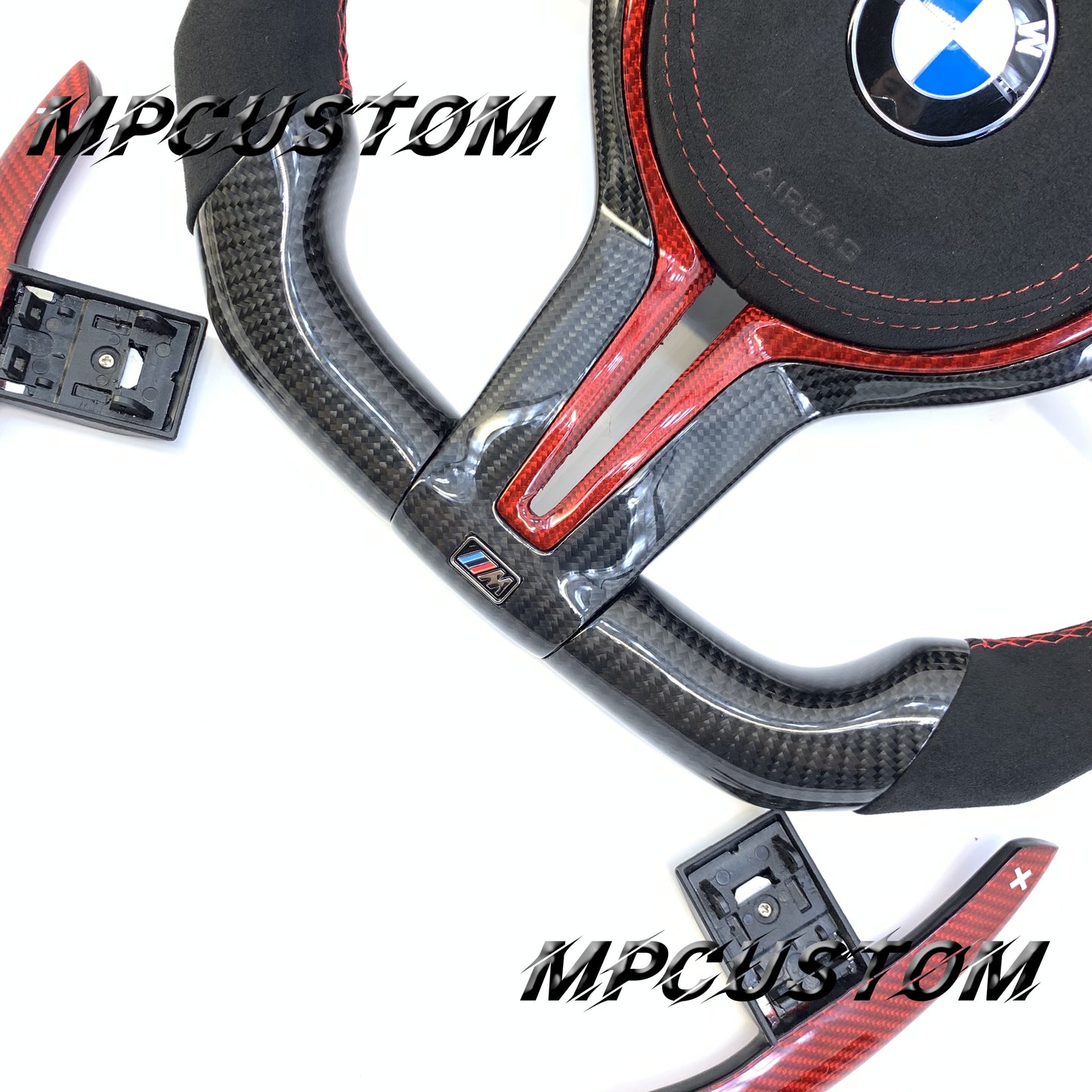 Mpcustom for BMW M2 F87/M3 F80/M4 F82/F83/M5F10/F90 carbon fiber steering wheel