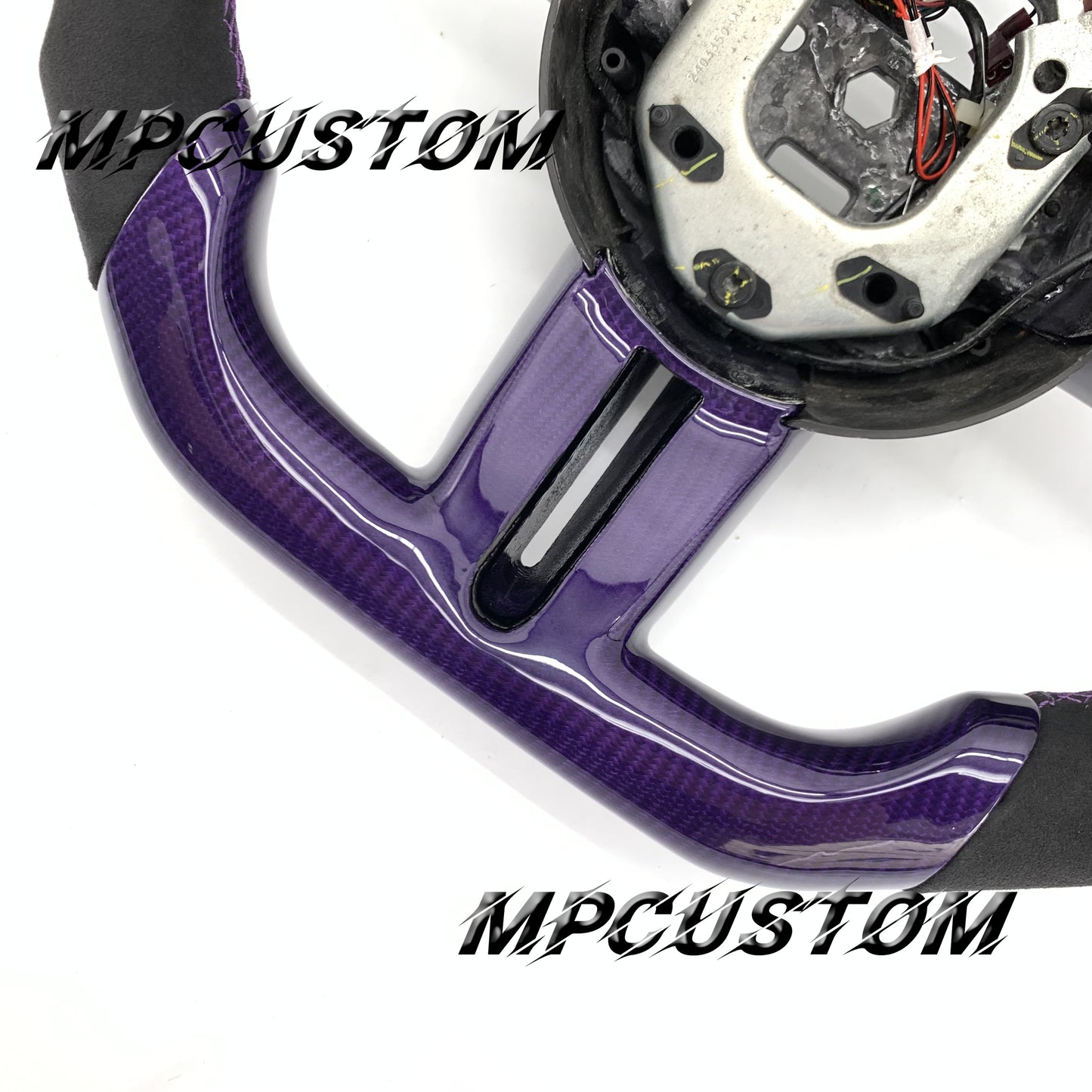 Mpcustom for Ford Mustang 2005-2008 carbon fiber steering wheel led