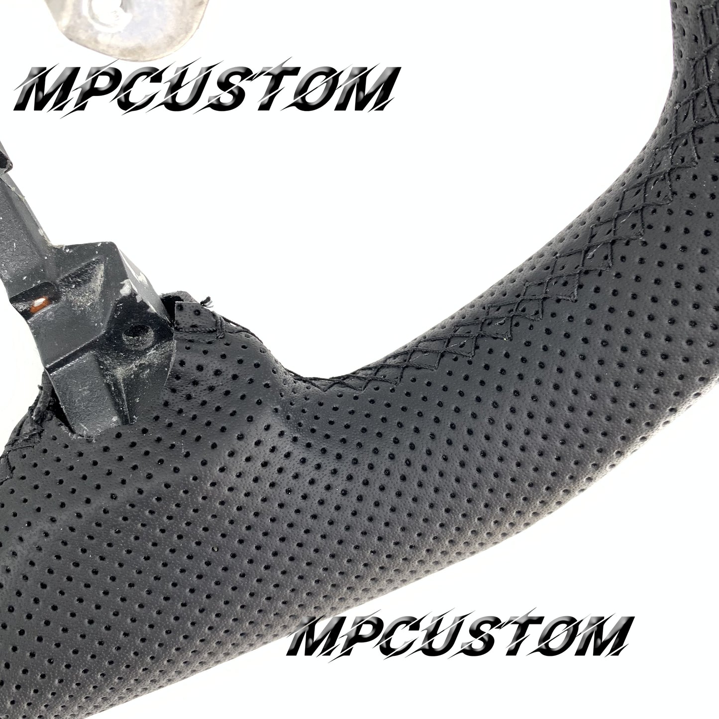 Mpcustom for Toyota Highlander 2007-2011 carbon fiber steering wheel flat bottom