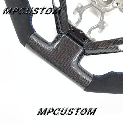 Mpcustom for Infiniti G35 2003-2006 carbon fiber steering wheel f1 shape and gloss