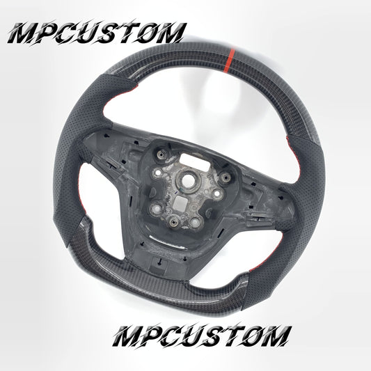 Mpcustom for Holden carbon fiber steering wheel flat bottom