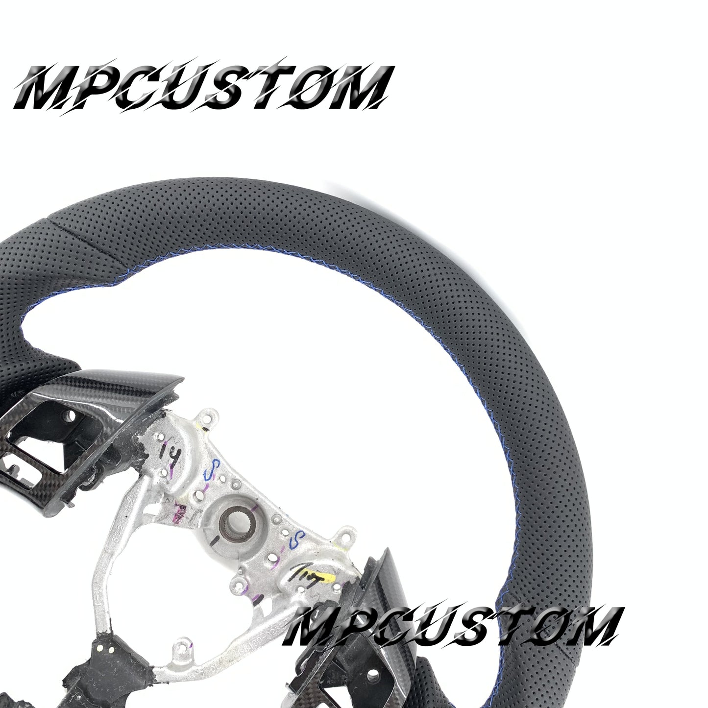 Mpcustom for Lexus IS250 2006-2013 carbon fiber steering wheel flat bottom