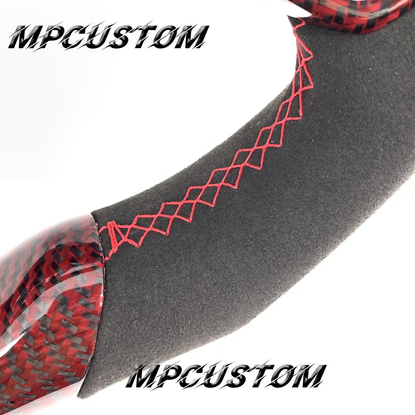 Mpcustom for Honda 11th gen Civic carbon fiber steering wheel flat bottom