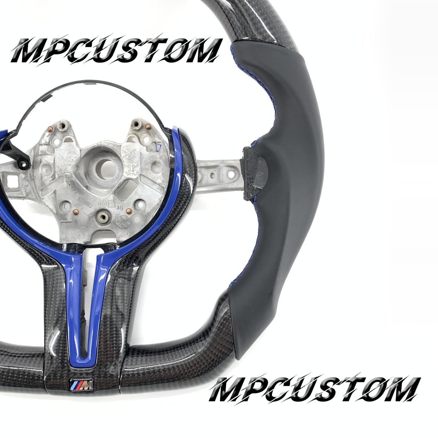 Mpcustom for BMW 1 series F20/F21/F40 carbon fiber steering wheel smooth