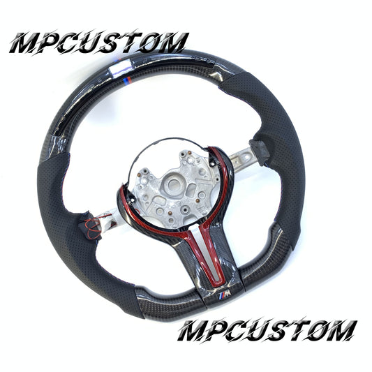 Mpcustom for BMW 2 series F22/F23/F44/F45 carbon fiber steering wheel round top
