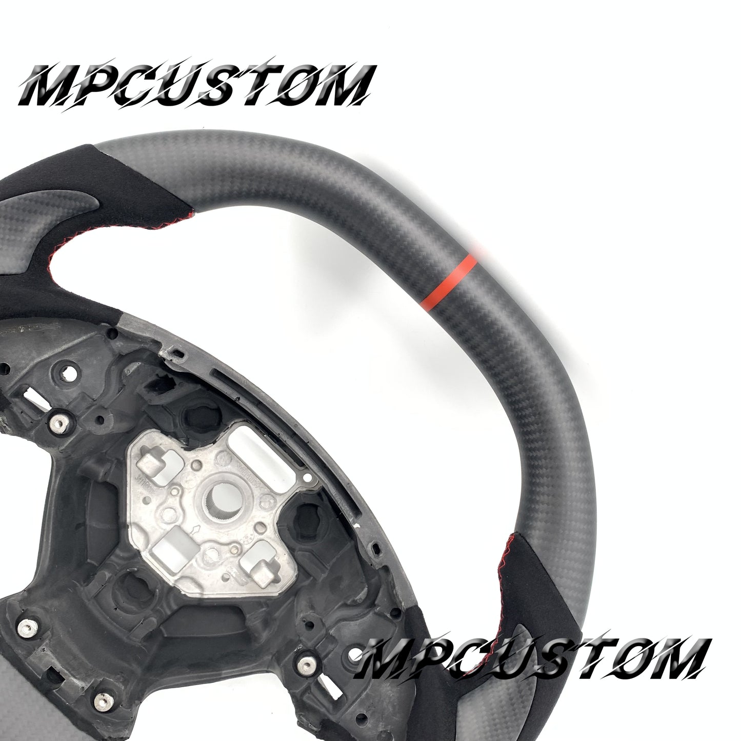 Mpcustom for Chevrolet Corvette C7 2014-2019 carbon fiber steering wheel matte