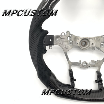 Mpcustom for Toyota Hilux 2015+ carbon fiber steering wheel round top