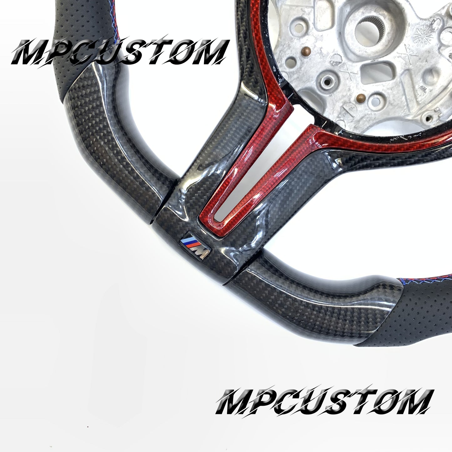 Mpcustom for BMW 2 series F22/F23/F44/F45 carbon fiber steering wheel round top
