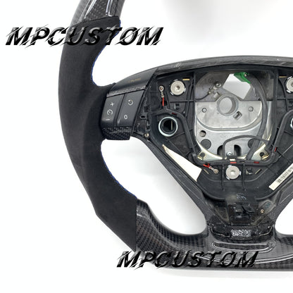 Mpcustom for Volvo S60 2005-2009 carbon fiber steering wheel round top