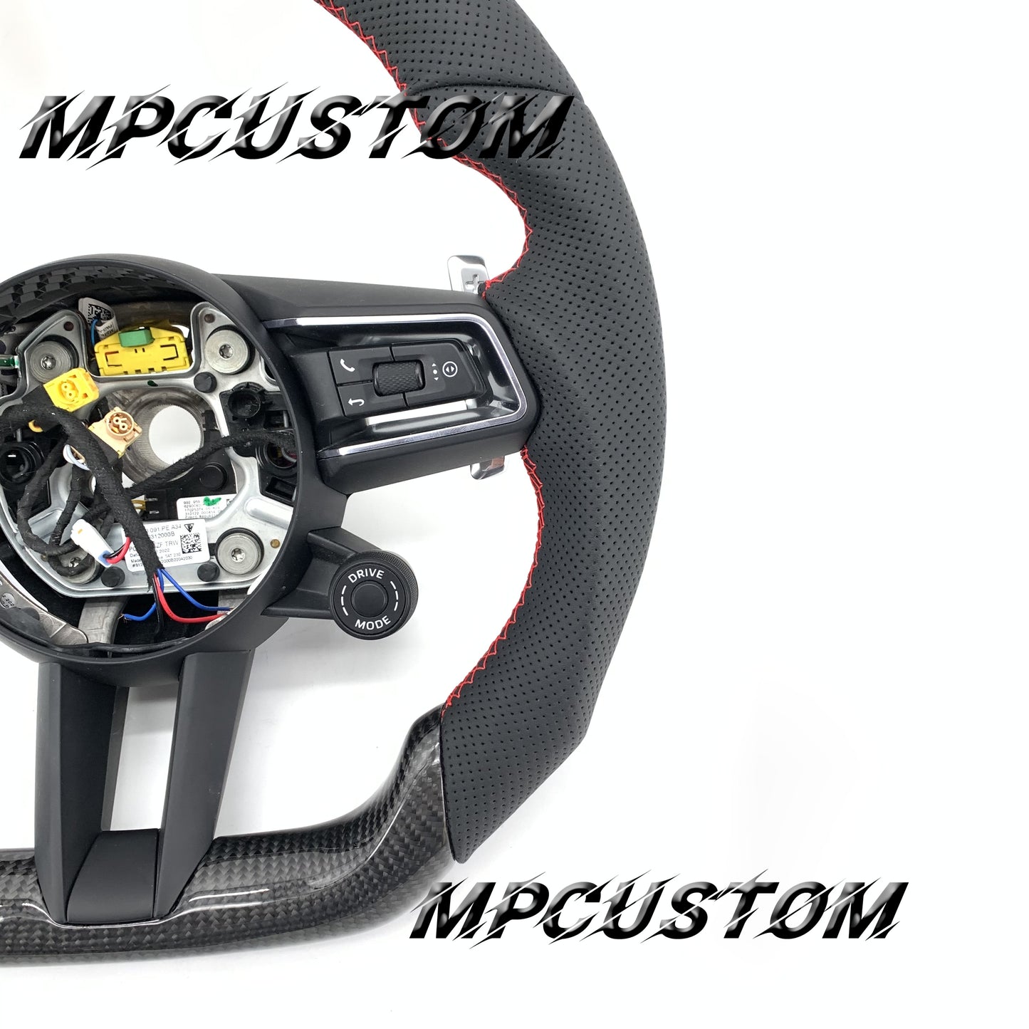 Mpcustom for Porsche 911 2020 carbon fiber steering wheel round top