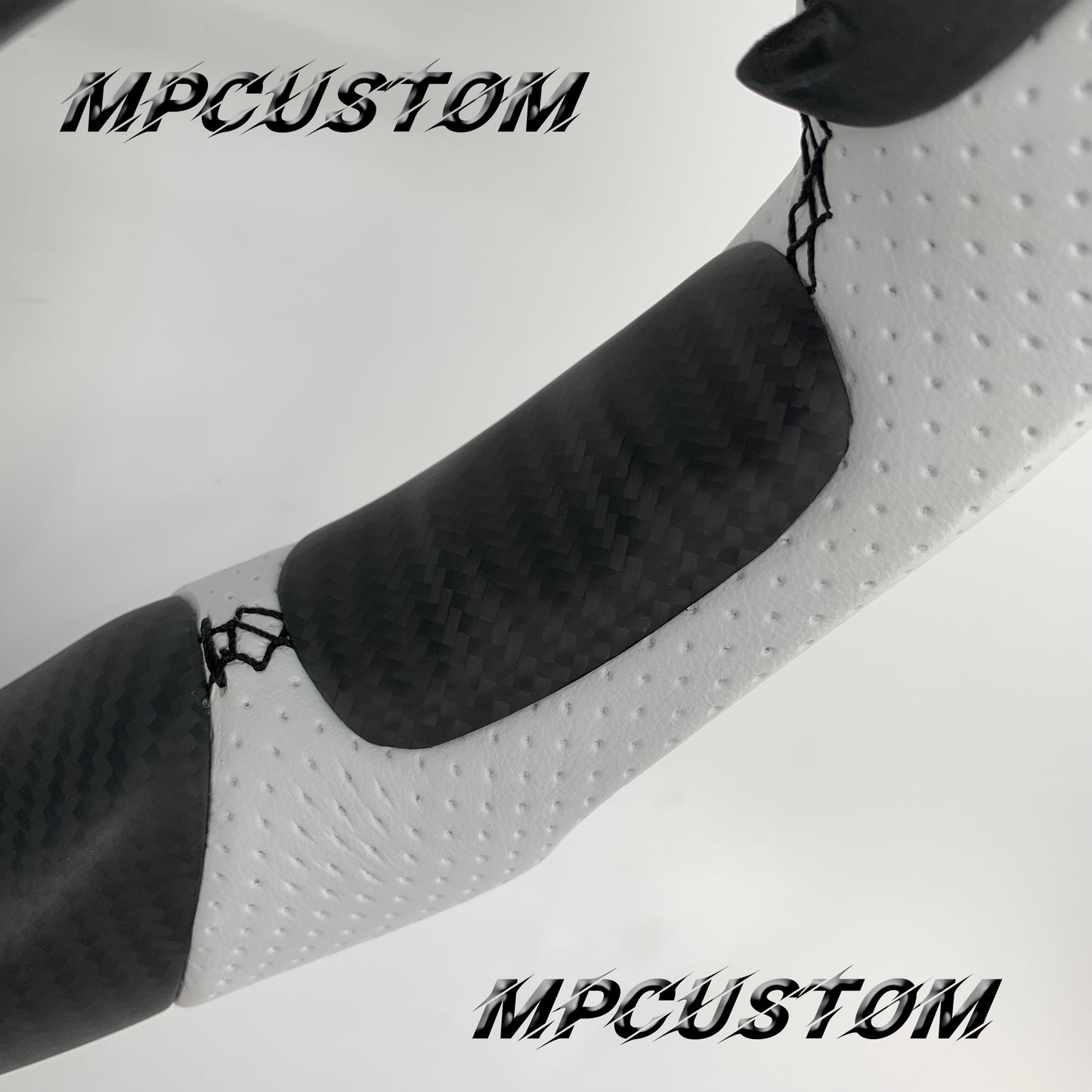 Mpcustom Acura TL 2009-2014 carbon fiber steering wheel black carbon fiber