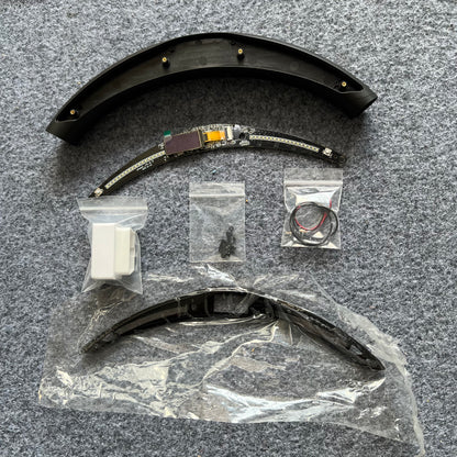 Custom steering wheel LED