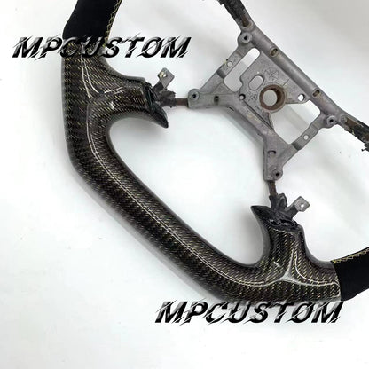 Mpcustom for Ford Mstang 1999-2004 carbon fiber steering wheel flat top