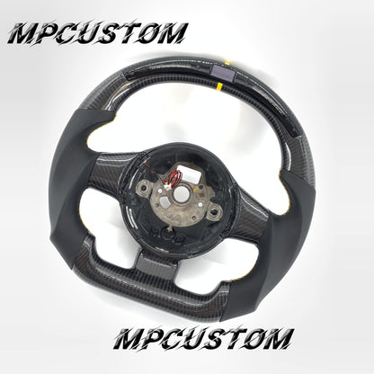 Mpcustom for Lamborghini Gallardo /LP-550 / LP-560 / LP-570 2004-2014 carbon fiber steering wheel flat bottom