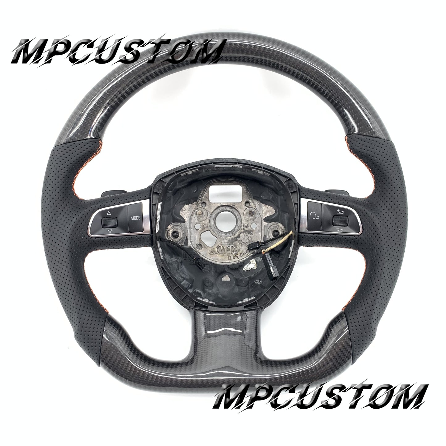 Mpcustom for Audi B7 A3 carbon fiber steering wheel