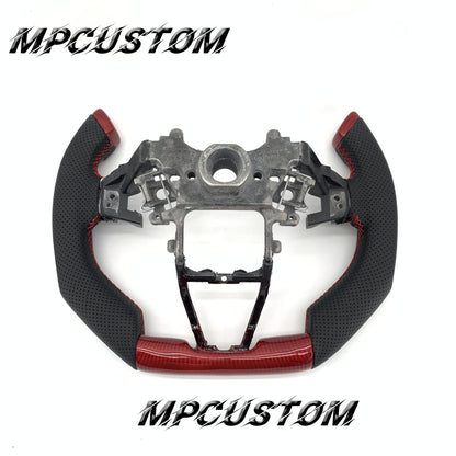 Mpcustom for Honda 10th gen Accord 2018-2022 carbon fiber steering wheel perforated leather