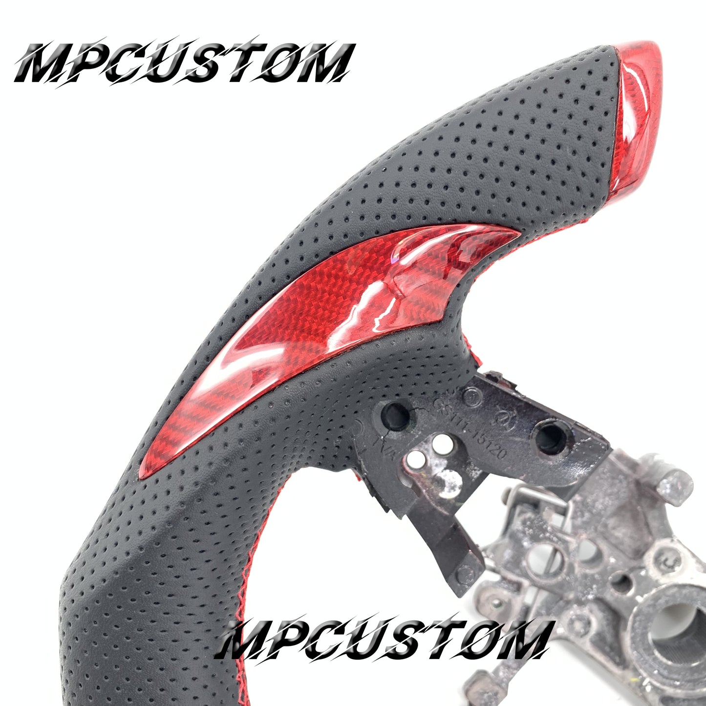 Mpcustom for Honda 10th gen Accord 2018-2022 carbon fiber steering wheel perforated leather