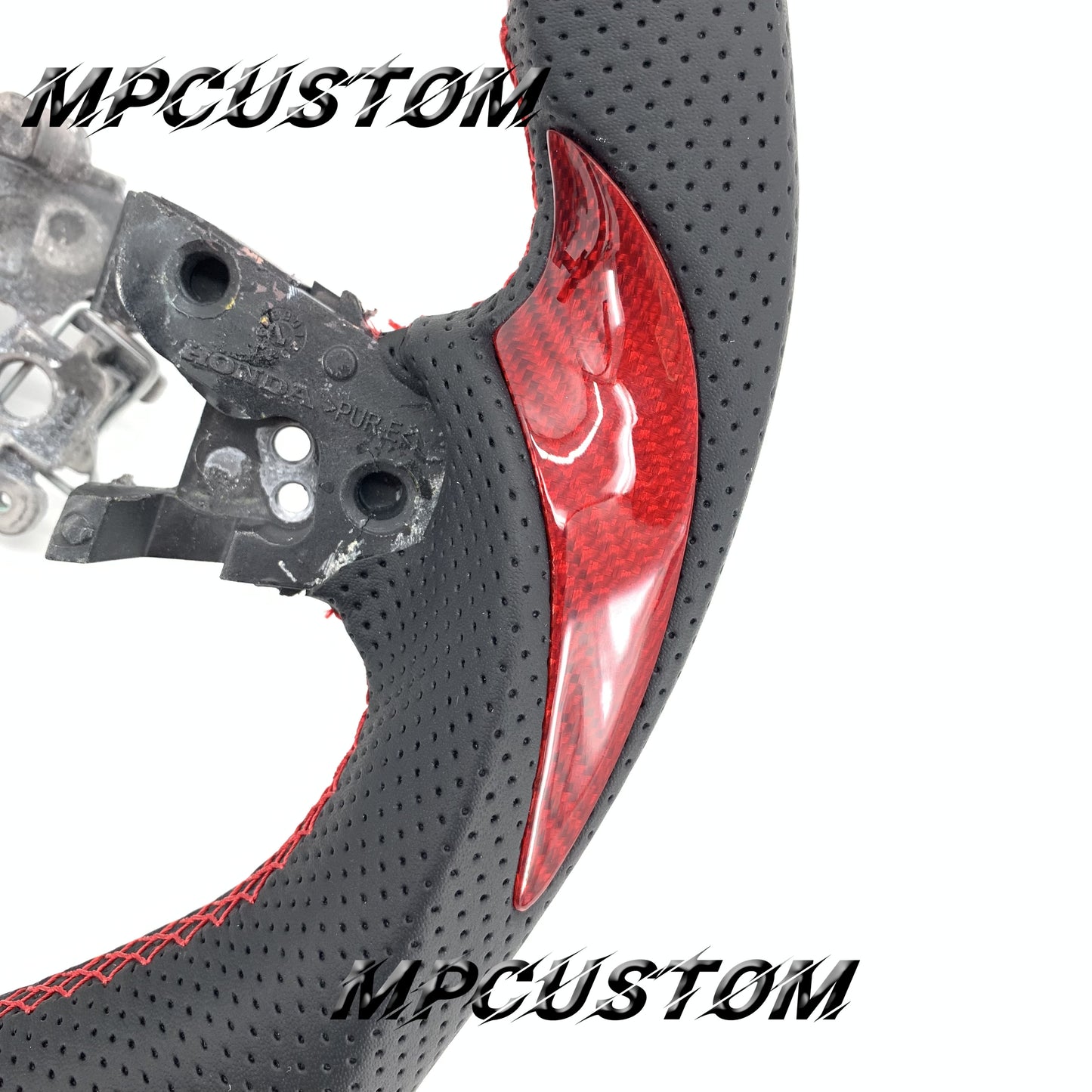Mpcustom for Honda 10th gen Accord 2018-2022 carbon fiber steering wheel F1 shape