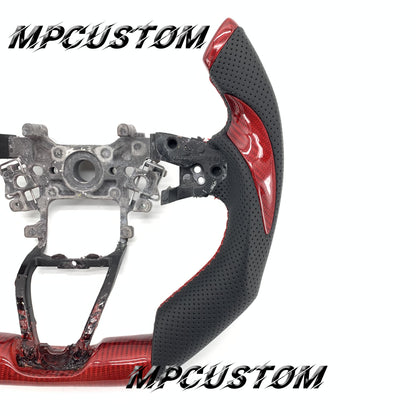 Mpcustom for Honda 10th gen Accord 2018-2022 carbon fiber steering wheel gloss and F1 shape