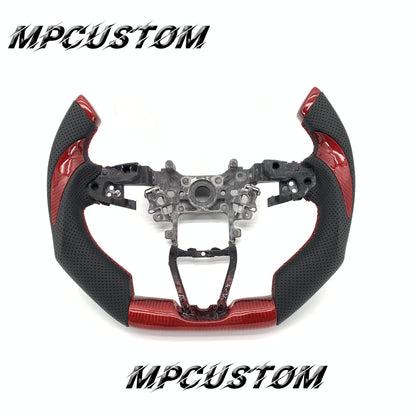 Mpcustom for Honda 10th gen Accord 2018-2022 carbon fiber steering wheel perforated leather