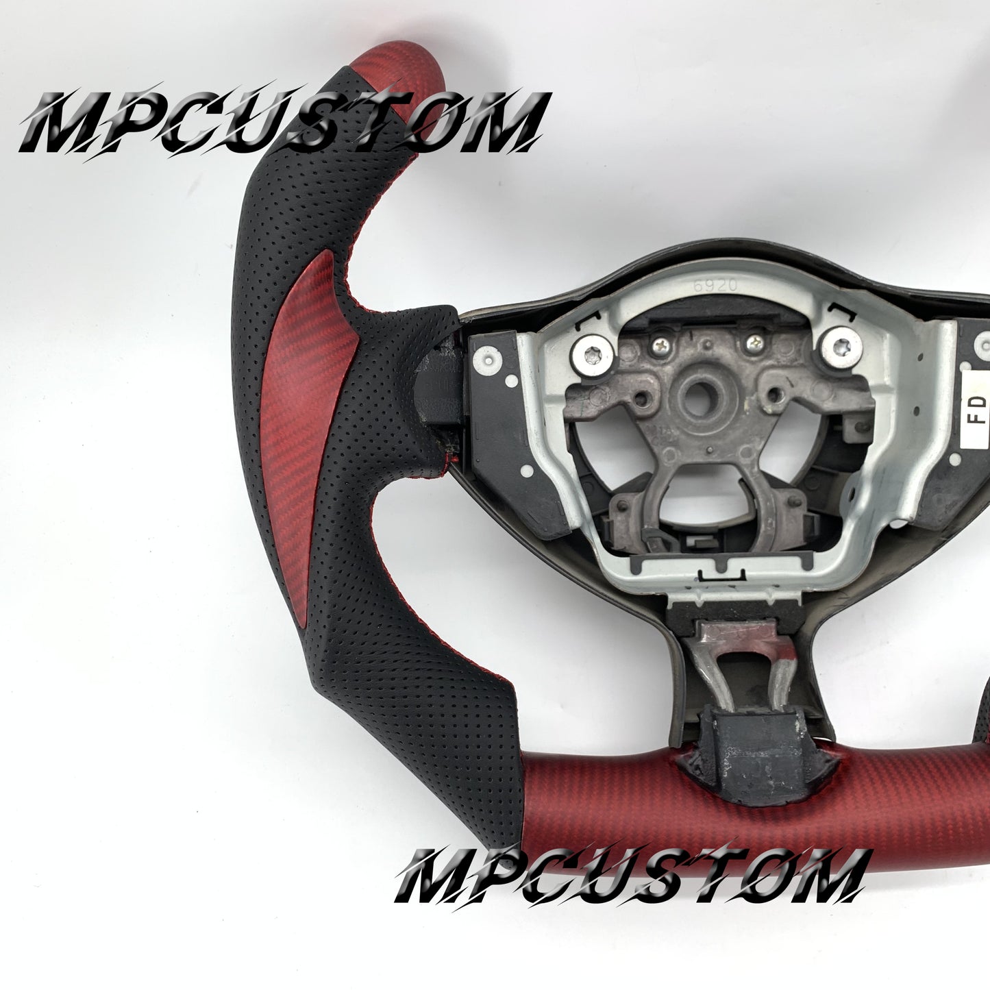 Mpcustom for Nissan 370z Juke z34 carbon fiber steering wheel f1 shape