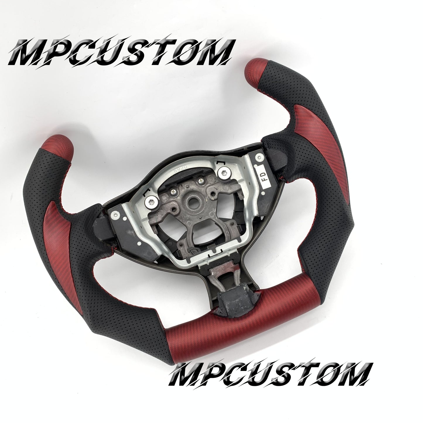 Mpcustom for Nissan 370z Juke z34 carbon fiber steering wheel f1 shape