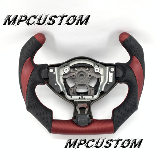 Mpcustom for Nissan 370z Juke z34 carbon fiber steering wheel matte and f1 shape