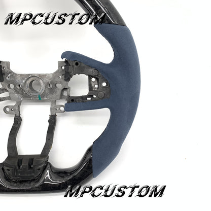Mpcustom for Honda 10th Gen Civic carbon fiber steering wheel flat bottom