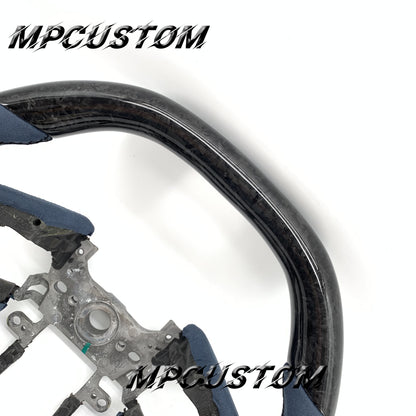 Mpcustom for Honda 10th Gen Civic carbon fiber steering wheel flat bottom