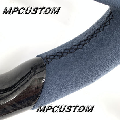 Mpcustom for Honda 10th Gen Civic carbon fiber steering wheel flat bottom