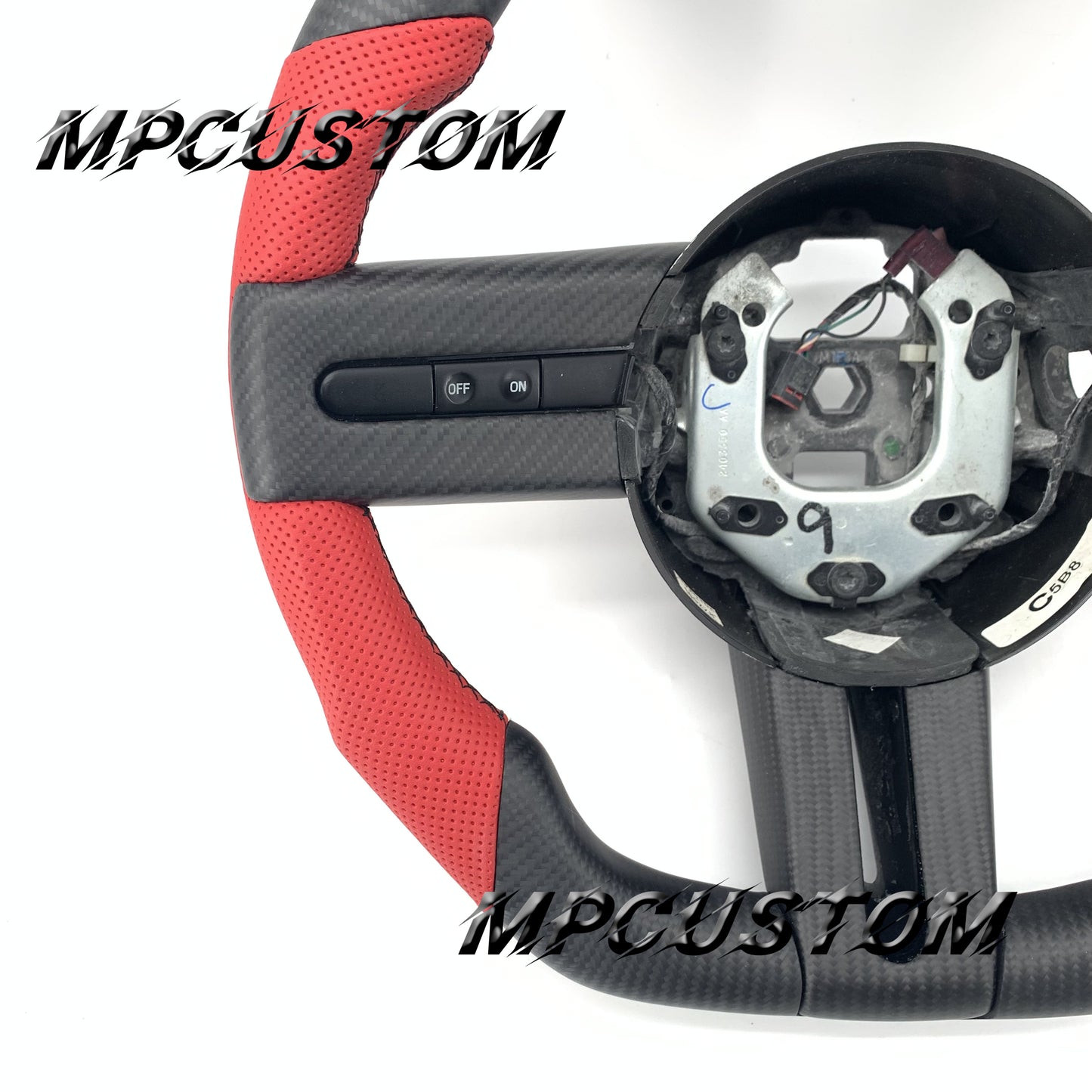 Mpcustom for Ford Mustang 2005-2008 carbon fiber steering wheel